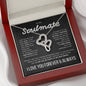 Soulmate - Forever & Always -Heart to Heart Pendant Necklace