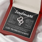 Soulmate - Forever & Always -Heart to Heart Pendant Necklace