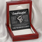 Soulmate - Forever & Always -Heart to Heart Pendant Necklace