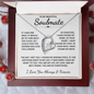 To My Soulmate - You Are My Everything - Forever Love Necklace