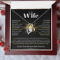 Beautiful Love Story - Wife - Forever Love Necklace
