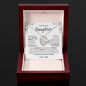 Beautiful Daughter - I Believe In You - Forever Love Necklace