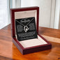 To My Soulmate - I Have Found My Love - Forever Love Necklace