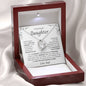 Beautiful Daughter - I Believe In You - Forever Love Necklace