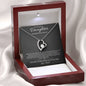 Daughter - Please Forgive Me, Love, Dad - Forever Love Necklace
