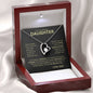Daughter - You Are My Greatest Joy - Love Dad BG - Forever Love Necklace