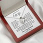 I Can't Live Without You - Forever Love Necklace , Birthday Gift, Christmas Gift, Anniversary Gift, Mother's Day Gift, Valentine's Day Gift