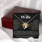 Beautiful Love Story - Wife - Forever Love Necklace
