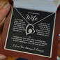 To My Beautiful Wife - Until My Last Breath - Forever Love Necklace