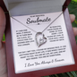 To My Soulmate - You Are My Everything - Forever Love Necklace