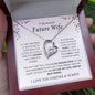 Gift for Future Wife "My Best Friend" Forever Love Necklace