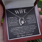 To My Wife - Found My Forever - Forever Love Necklace