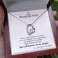 To My Wife - You Are The Best Thing - Forever Love Necklace