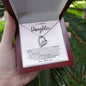 I Closed My Eyes Daughter, Gift for Daughter, Wedding Day, Graduation, Birthday, Forever Love Necklace