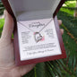 I Am Proud Of The Woman You Have Become- Daughter , Forever Love Necklace