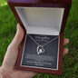 Daughter - Please Forgive Me, Love, Dad - Forever Love Necklace