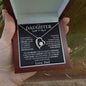 Proud To Call You Daughter - Love Dad - Forever Love Necklace