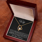 To My Wife - I Love You- Forever Love Necklace