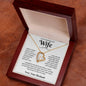 My Smokin' Hot Wife - Forever Love Necklace, Christmas Gift, Anniversary Gift, Mother's Day Gift, Valentine's Day Gift