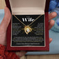 Beautiful Love Story - Wife - Forever Love Necklace