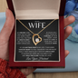 To My Wife - Found My Forever - Forever Love Necklace