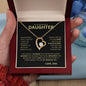 Daughter - You Are My Greatest Joy - Love Dad BG - Forever Love Necklace