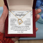 Beautiful Daughter - I Believe In You - Forever Love Necklace