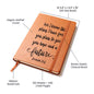 For I Know The Plans - Leather Journal