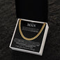 To My Man - Forever And Always, Birthday Gift, Soulmate Gift, Valentine's Day Gift, Christmas Gift, Father's Day Gift, Graduation Gift