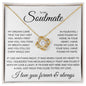 You Took My Breath Away - Soulmate - Love Knot Necklace
