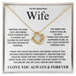 Beautiful Wife - Love Knot Necklace