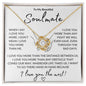 I Love You The Most - Soulmate - Love Knot Necklace