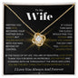 You Are My Love Story - Love Knot Necklace