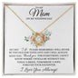 Forever Your Daughter - Love Knot Necklace