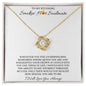 To My Stunning, Smoking Hot Soulmate- Love Knot Necklace