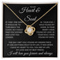 Heart & Soul Love Knot Necklace