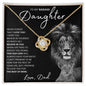 Badass Daughter - Love Knot Necklace