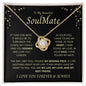 Gift For Soulmate "I Have Found My Love" Love Knot Necklace