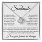 You Took My Breath Away - Soulmate - Love Knot Necklace