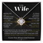 You Are My Love Story - Love Knot Necklace