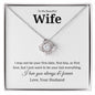 I Love You Forever - Love Knot Necklace