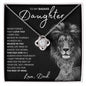 Badass Daughter - Love Knot Necklace