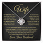 My Dreams Came True - Wife- Love Knot Necklace