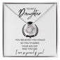 Daughter - You Believed You Could - Love Knot Necklace