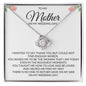 Mother of the Bride Love Knot Necklace