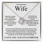 Beautiful Wife - Love Knot Necklace