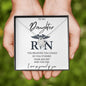 Daughter - RN- Graduation - Love Knot Necklace