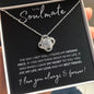My Life, My Love, My Best Friend - Love Knot Necklace