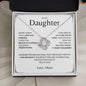 Daughter, Take Pride - Love Knot Necklace