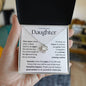 Daughter Gift- Love Knot Necklace
